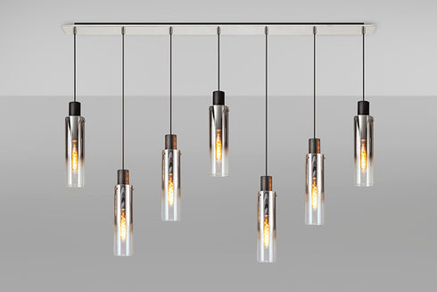 Brooks Slim Linear Pendant 7 Light